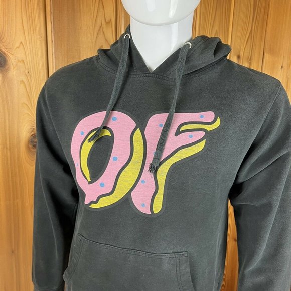 Odd Future Hoodie Men Small Black Donut Igor  Tyler The Creator OFWGKTA Pullover - Picture 3 of 10